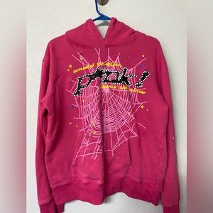 COPY - pink spider hoodie